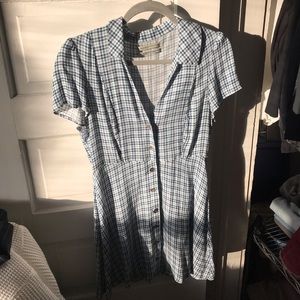 UO plaid dress